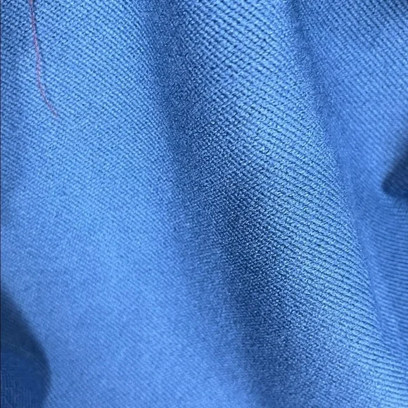 Under Armor Mens Cold Gear Jacket L Navy Blue White 1/2 Front Zip Pockets EUC - Picture 8 of 15